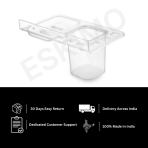 Eskimo 3-in-1 multipurpose holder shown with a list of features, including "30 Days Easy Return" and "100% Made In India."